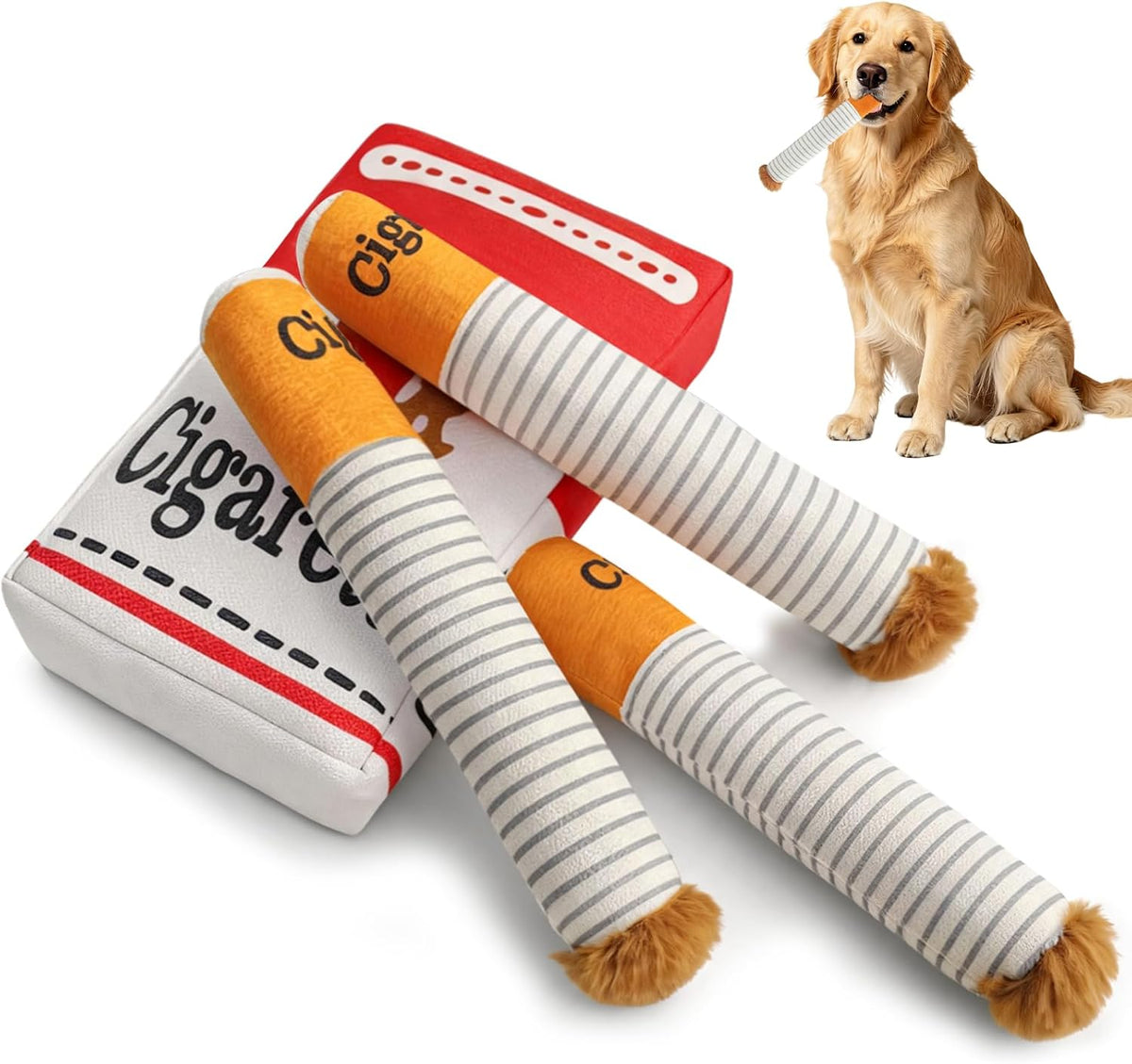 Funny Dog Toys for Small Medium Dogs, Squeaky Interactive Dog Toy