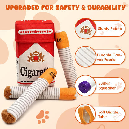 Funny Dog Toys for Small Medium Dogs, Squeaky Interactive Dog Toy